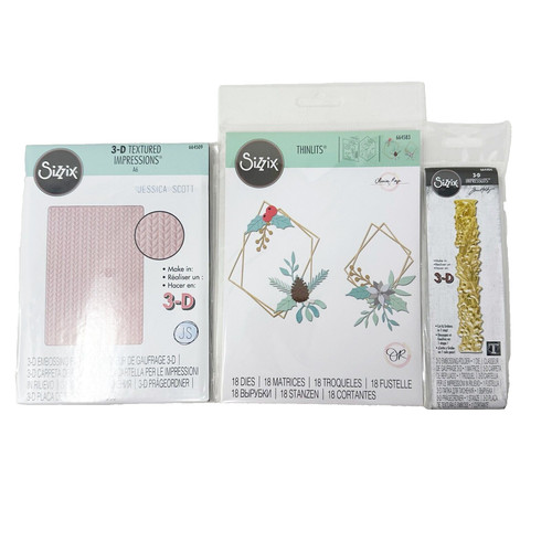 Pacchetto sizzix thinlits - pacchetto,