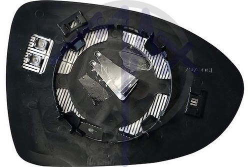 Vetro specchio retrovisore - vetro, sx