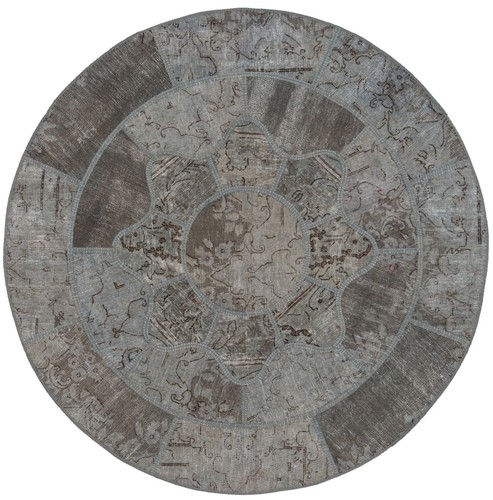 Patchwork tappeto rotondo - tappeto,