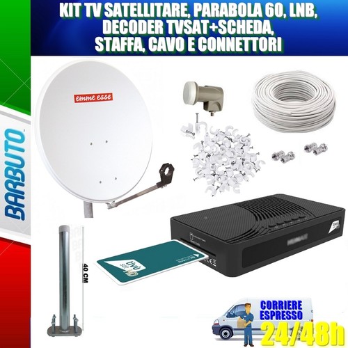 Kit satellitare parabola - kit, tv