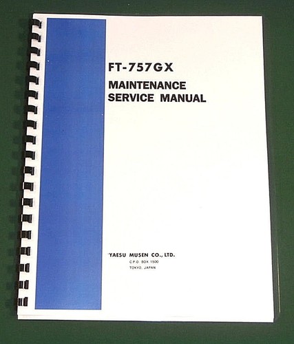 Yaesu 757gx manuale - ft-757gx,