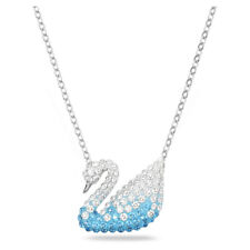 Ciondolo iconico cigno, blu