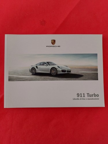 Porsche 911 991 turbo libretto - porsche,