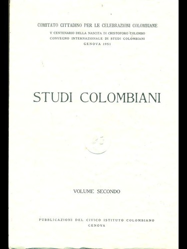 Studi colombiani vol - studi,
