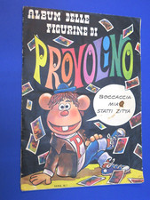 Album figurine PROVOLINO ed. FOL - BO anni 60 COMPLETO ORIGINALE !!