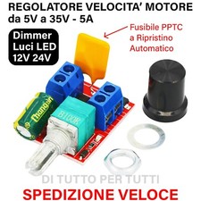 REGOLATORE di velocità MOTORE