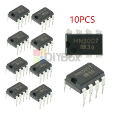 10pz MN3007 DIP-8 MN 3007 CHITARRA DELAY EFFETTI PEDALE CHIP IC