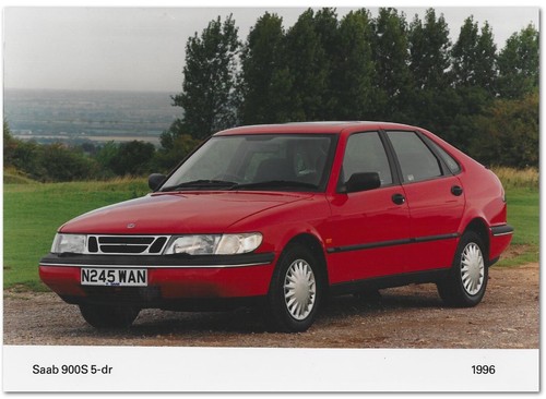 Saab 900s door 1996 press - 900s,