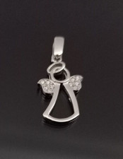 ANGIOLETTO IN ORO BIANCO 18 CT