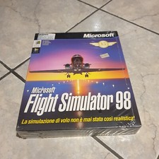 FLIGHT SIMULATOR 98 Pc Versione Italiana 1ª Ediz. Big Box - COMPLETO E SIGILLATO