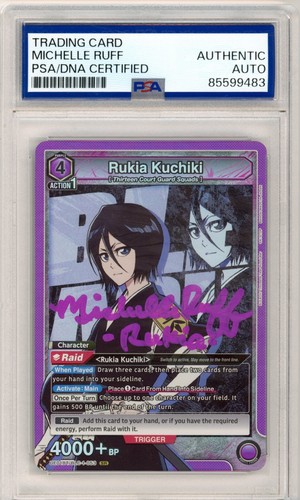 Psa michelle ruff firmato - michelle,