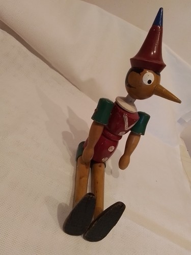 Pinocchio vintage legno - vintage,