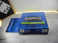 Cisco WAG120N Linksys Wireless-N Home ADSL2+ modem router VENDITORE UK #122