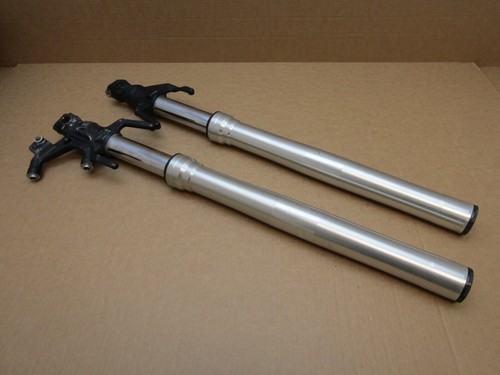 Coppia supporti tubo forcella