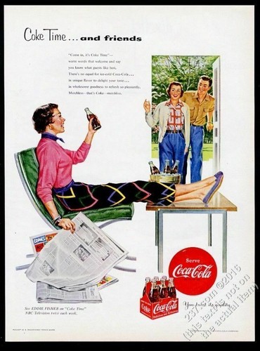 1954 coca cola donna - coca,