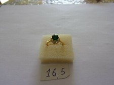 ANELLO DONNA SMERALDO (CZ )
