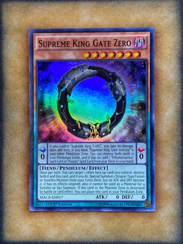 Yugioh supremo porta zero - re,