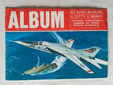 ALBUM GLI AEREI TUTTO IL MONDO completo  Ed. Corriere dei Piccoli 1966 !!!!