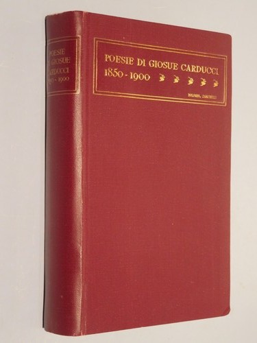 Poesie giosue carducci - poesie,