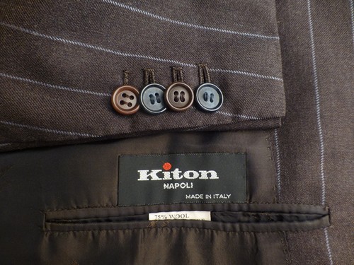 Kiton blazer 54r - kiton, 54r/44r
