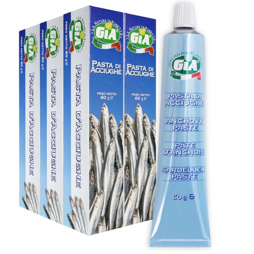 Pasta acciughe tubetti - acciughe, da