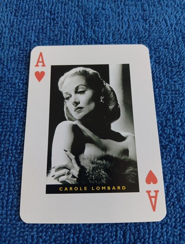 Carta gioco carole lombard - da,