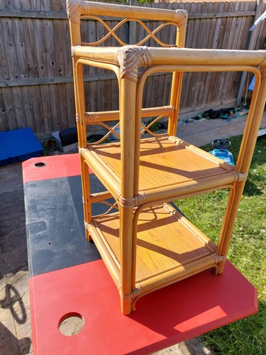 Scaffale tavolo vintage - , canna