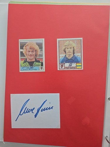 Uwe hain xxl - hain, autografo