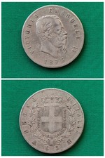 Italy Vittorio Emanuele III.5 Lire 1975.M.Argento.BB+.Come da Foto.22131.