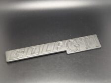 VOLKSWAGEN VW GOLF GTI LOGO NERO SIGLA EMBLEMA FREGIO STEMMA SCRITTA BADGE TARGA