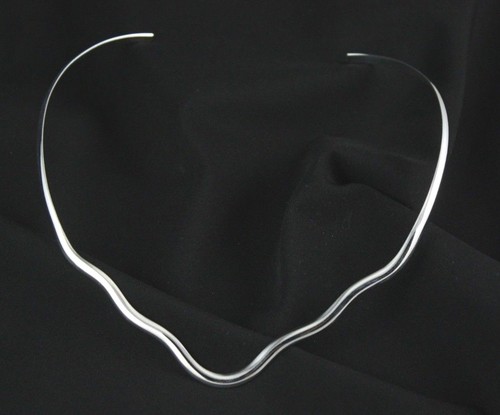 Collana girocollo placcata