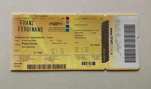 Biglietto ticket vintage - biglietto,