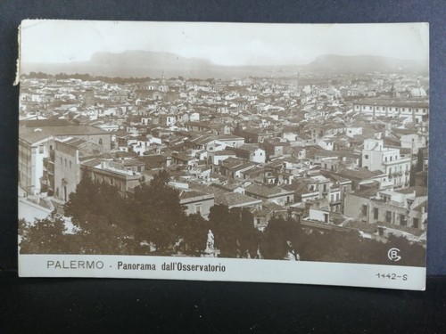 Cartolina palermo panorama - cartolina,
