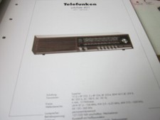 Schema elettrico archivio radio 2007 Telefunken Jubilate 401, 1971