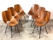 6 SEDIE MEDEA (style)Anni 50 Design VITTORIO NOBILI WAIMEA INTERIOR VINTAGE HOME