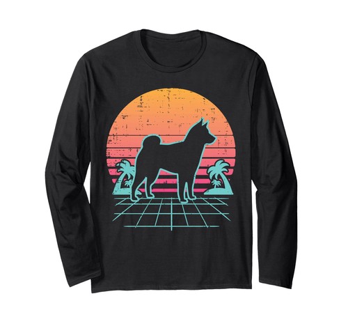 Vapowave shiba inu - inu, retro