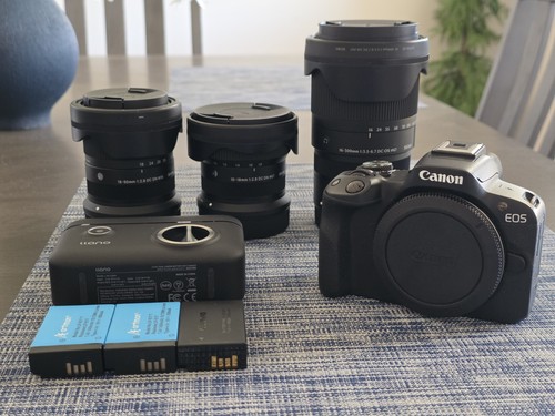 Canon eos r50 con - eos, obiettivi