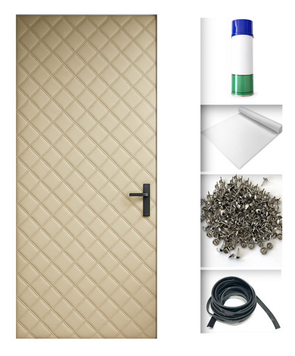 Imbottitura porta beige - porta,