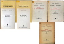 LOTTO 5 LIBRI DIRITTO DI FAMIGLIA MATRIMONIO DIVORZIO SEPARAZIONE