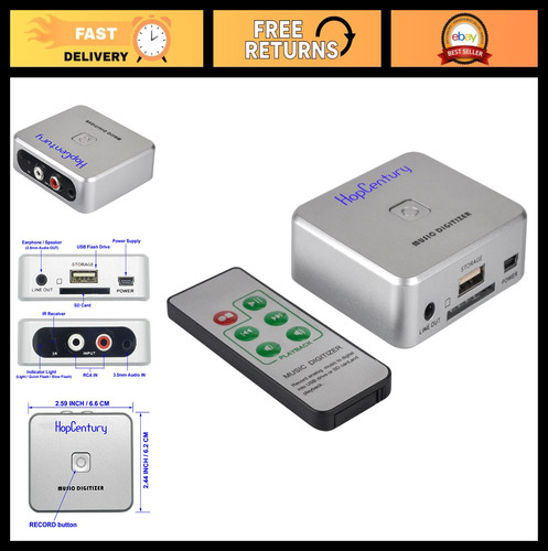 Music digitizer recorder - cd,