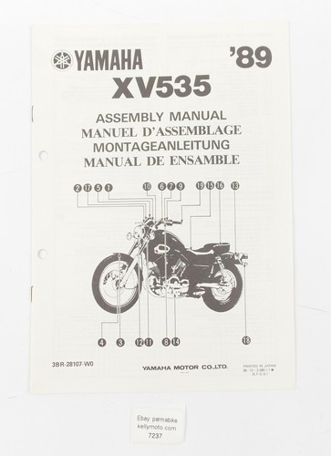 Oem yamaha 1989 xv535 - oem,