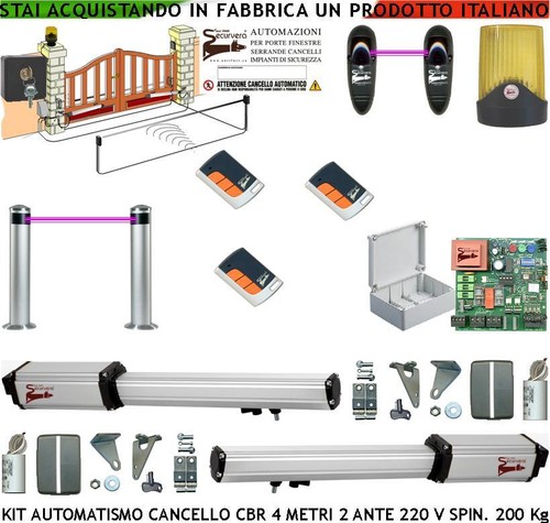Automatismo cancello 2 - cancello, mt