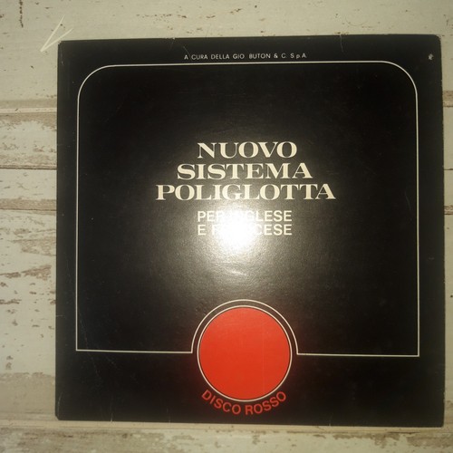 Disco vinile giri nuovo - vinile, 33