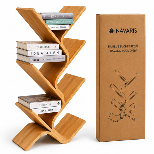 Navaris libreria bambù - navaris,