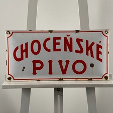 Insegna smaltata Choceňské