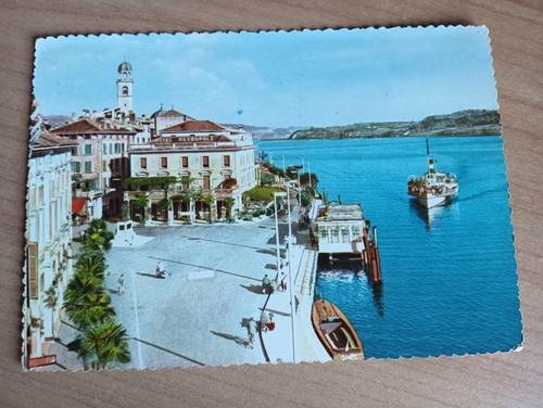 Cartolina italia brescia salò - italia,