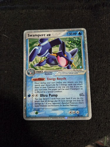 Swampert 100 ex crystal - ex,