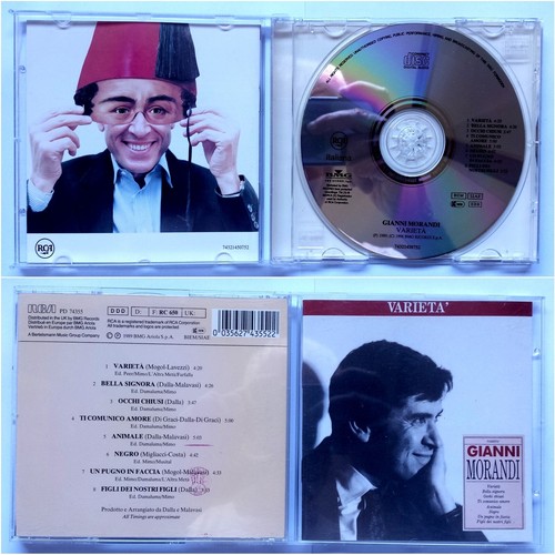 Gianni morandi varieta cd - -, varieta'