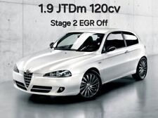 No Ecu Mappa Stage2 Egr OFF Alfa Romeo 147 1.9 JTDm/hw 0281012301 Sw1037377935