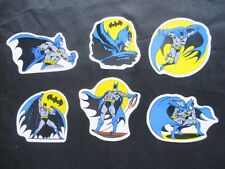 ADESIVI SERIE BATMAN MR. BADGE NL 1989 GADGET RARITA' DC COMICS no corno cenisio